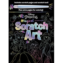 Disney Princess: Magical Scratch Art: With Scratch Tool and Coloring Pages