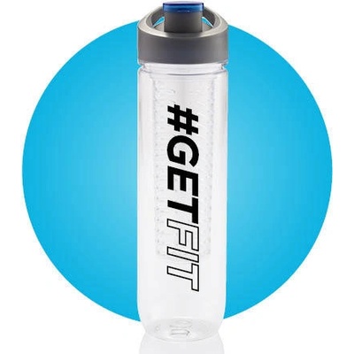 XD Design láhev s košíkem na ovoce GET FIT 800 ml