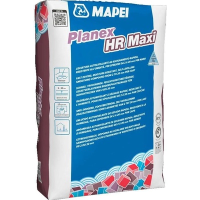 MAPEI Planex HR Maxi samonivelační malta pro vyrovnání podlah 25 kg Šedá