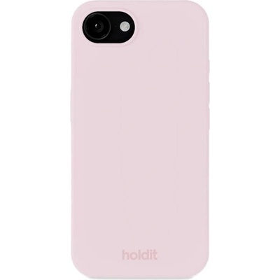 Holdit Калъф Holdit - Silicone, iPhone 16е, Pale Pink (7330985170157)