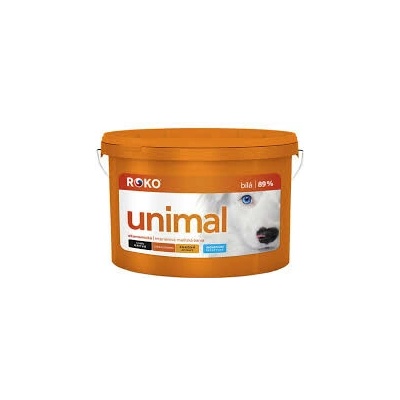 Rokospol Roko Unimal univerzální bílá barva pro interiéry Hmotnost: 15 kg