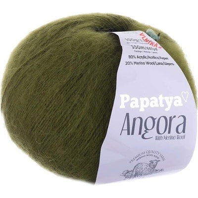 Kamgarn Příze Papatya Angora Merino Varianta: 6950