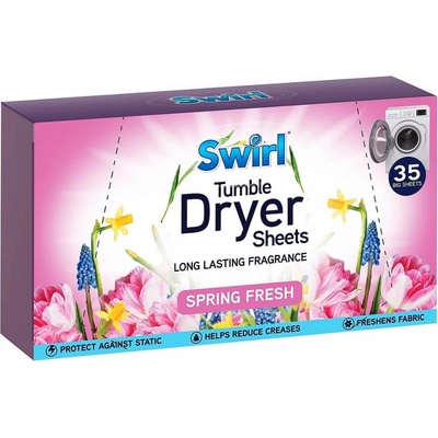 Swirl ubrousky do sušičky Spring Fresh 35 ks – Sleviste.cz