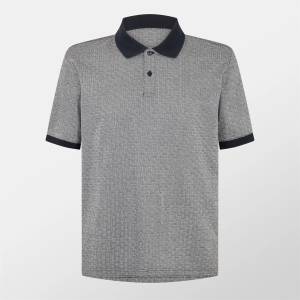Ted Baker Блуза с яка Ted Baker Men's Auguso Jacquard Short-Sleeve Polo Shirt - Navy
