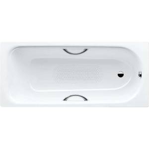 KALDEWEI Advantage - Правоъгълна вана Saniform Plus Star 332, 160x70 см, с отвори за дръжки, противоплъзгащо покритие по цялата повърхност, бяла 133234010001 (133234010001)