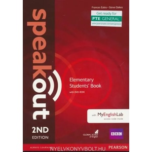 Speakout Elementary 2nd Edition Students' Book with DVD-ROM and MyEnglishLab Access Code Pack | Antonia Clare (ISBN: 9781292115931)