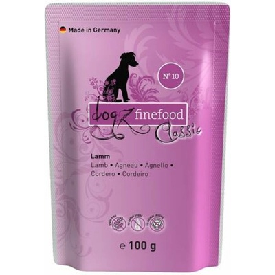 Dogz finefood Adult No.10 s jehněčím masem 100 g