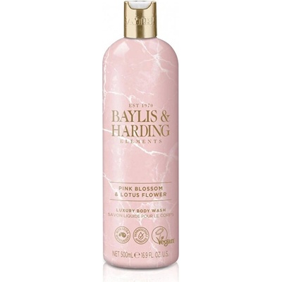 Baylis & Harding Sprchový gel Pink Blossom & Lotus Flower (Luxury Body Wash) 500 ml