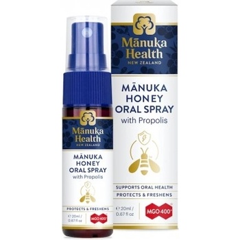 Manuka Health New Zealand Ústny sprej s Manuka medom a propolisom 20 ml