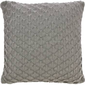 Södahl Декоративна възглавница Scallop 45 x 45 см сива (28972)
