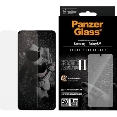 Panzer Стъклен протектор PanzerGlass - UWF Ceramic II, Galaxy S26 (5715685033797)