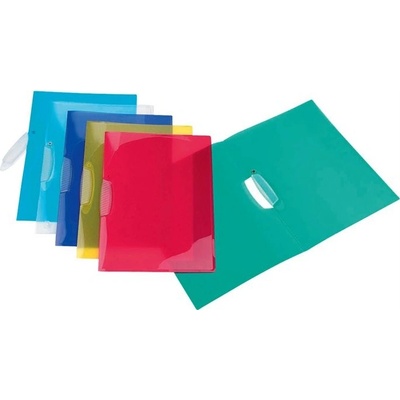 Viquel Propyglass V-Clip PP A4 Rýchloviazač, s klipom mix farieb