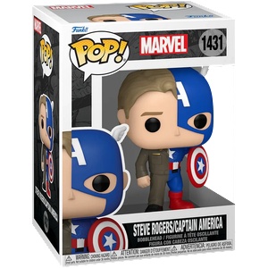Funko POP! Marvel: Split - Steve Rogers/Captain America #1431