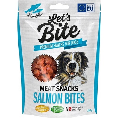 Let’s Bite Meat Snacks Salmon Bites 150 g