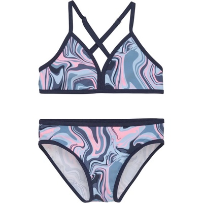 Color Kids-Bikini AOP cerulean modrá
