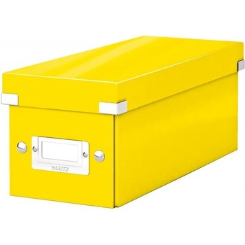 LEITZ Škatuľa na CD Click & Store žltá (ES604116)