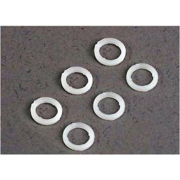 Traxxas пластмасова шайба 5x8x1mm бяла (6)