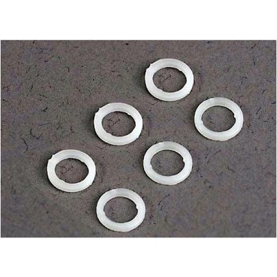 Traxxas пластмасова шайба 5x8x1mm бяла (6)