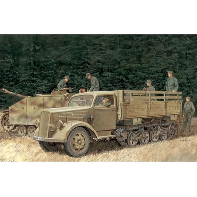 DRAGON Model Kit military 6761SD.KFZ.3a MAULTIER HALF-TRACK CF34-6761 1:35