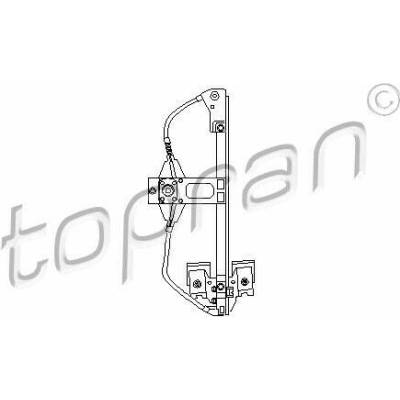 Mechanizmus zdvíhania okna - 103 157 - vzadu vpravo