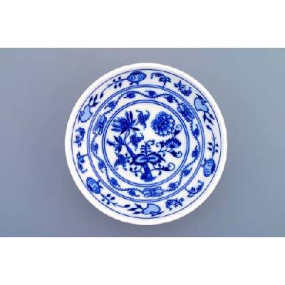 Český porcelán Dubí miska hladká nízká 10464 Cibulák 14 cm