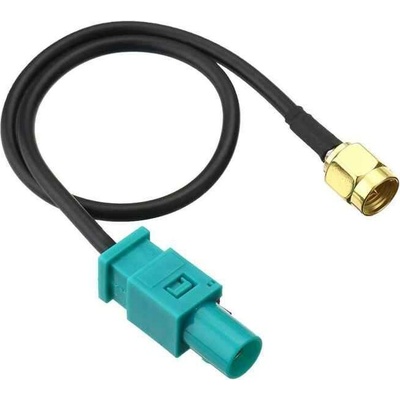 2DIN Anténní redukce pro GPS anténu - Fakra do SMA Délka kabelu: 50 cm
