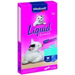 Vitakraft Cat Liquid Snack ТЕЧЕН СНАКС ЗА КОТКИ със сьомга и Омега-3 - 6x15 гр