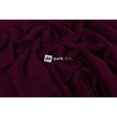 de-park Mačkaná pružná viskoza - lilková