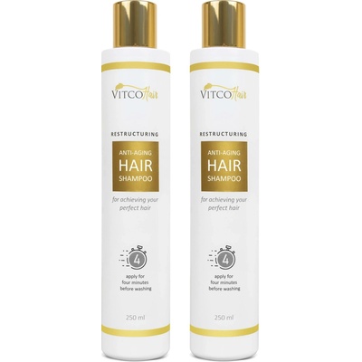 VitcoHair Shampoo AntiAging Restructuring For Achieving 500 ml