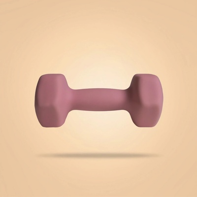 BeastPink Neoprénová jednoručka Hex 4 kg