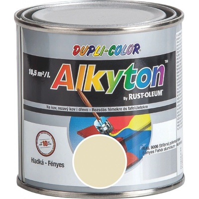 ALKYTON Hladký RAL 1015 slonová kosť lesklá 250ml, Alkyton slonova kosť, 250ml
