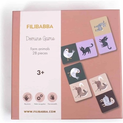 Filibabba Domino Nordic Animals