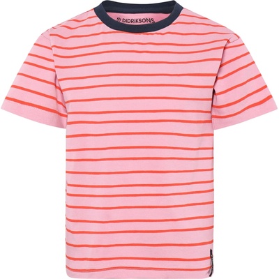 Didriksons Детска тениска Didriksons Kid's Mynta T-Shirt 4 T-shirt - Le Rand Multi Rouge - размер 90 (704-5795-0212)