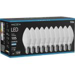 Mexen Nova 10x LED крушка E14, C37, 1W, Студена - 6500K, 105 lm - L102-E14-0165-01x10 (L102-E14-0165-01x10)