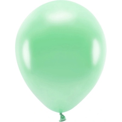 Latexové balóniky metalické Eco mint 30cm