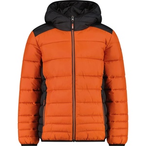 CMP Детско синтетично яке CMP Kid's Jacket Fix Hood 34Z3294 Synthetic jacket - Brick / Nero - размер 110 (EU) (703-5089-0813)