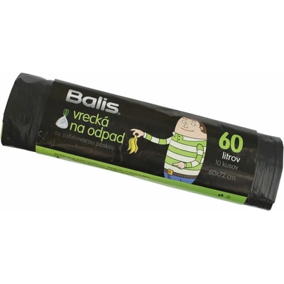 Extol Craft 97002 Pytle zatahovací LDPE 30µm 60l 10ks