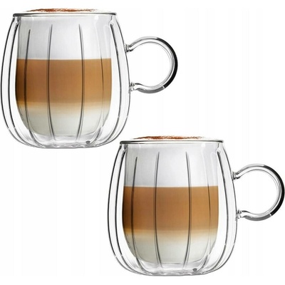 Design Sklenice na kávu Vialli 2 x 250 ml