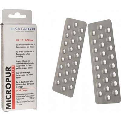 Katadyn Micropur Forte MF 1T 50 ks – Zboží Dáma