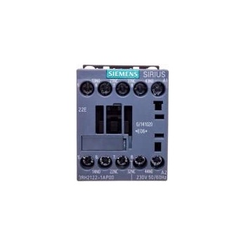 Siemens AG Auxiliary relay 2no 2nc coil 230v 50-60hz s00 screw connection sirius 3rh2122-1ap00