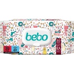 Bebo Бебешки мокри кърпички Bebo - Ultra Soft, с капак, 12 х 80 броя (12*1167) - baby