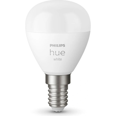 Philips HUE LED žárovka, 5,7 W, 470 lm, teplá bílá, E14 PHLEDH8719514356696