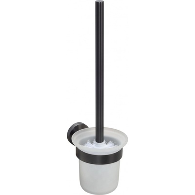 Erga Skala nástěnný toaletní WC kartáč grafitový 08400