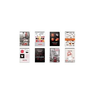 Black and White Тетрадка речник А5 40л 3 полета