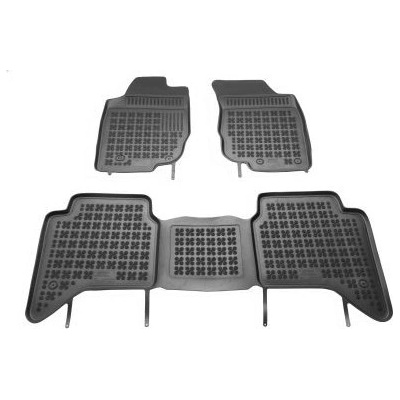 Rezaw-Plast Гумени стелки за TOYOTA Hilux (2005-2015) - 4 врати- тип леген