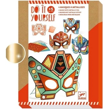 Djeco Творчески комплект Djeco - Направи си сам маски на супер роботи (DJ07924)