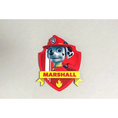 Loranc Магнит за торта Paw Patrol - Маршал