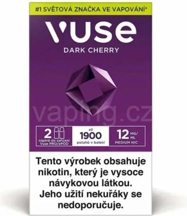vuse pro dark cherry Vuse ePod Dark Cherry 12mg vPro