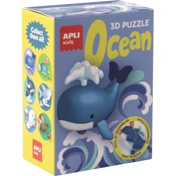 APLI 3D пъзел Apli Kids - Ocean, кит (19954)
