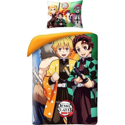 Halantex Детски спален комплект Halantex - Demon Slayer, Katana (DS-4061BL)